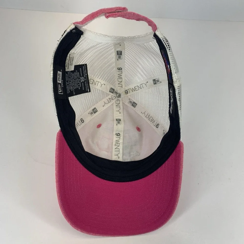 Minnie Mouse Boston Red Sox Hat Disney MLB Youth Child Pink Baseball Cap New Era